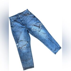 American Eagle High Rise Mom Jean
